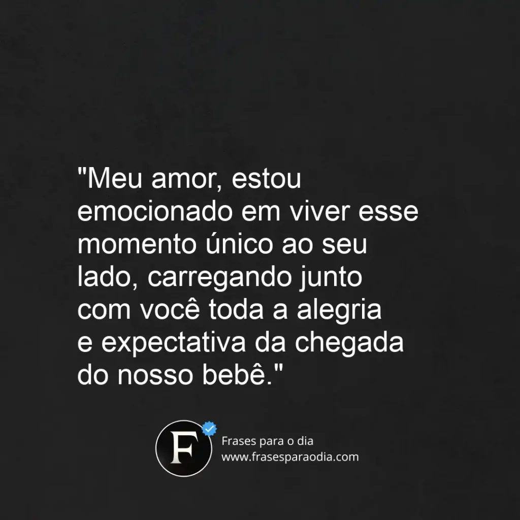 Frases para esposa gravida