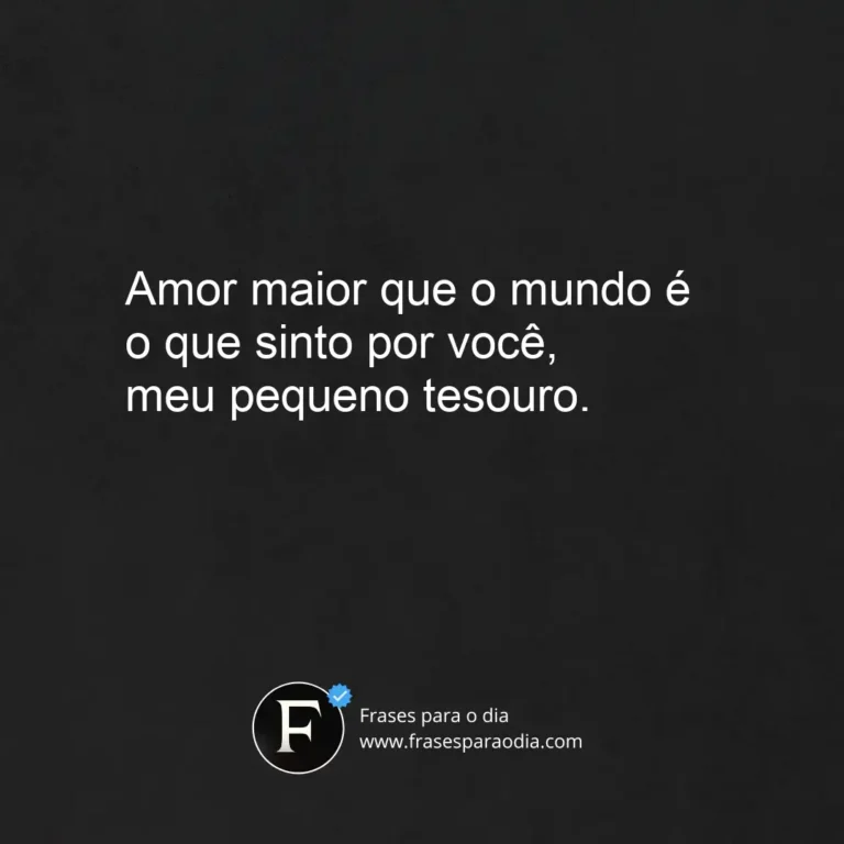 Frases para filho bebe