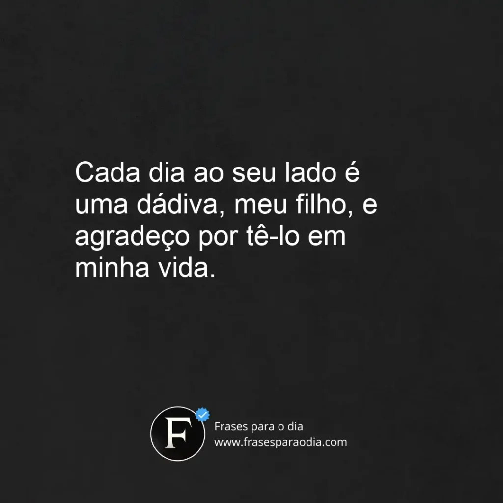 Frases para filho bebe