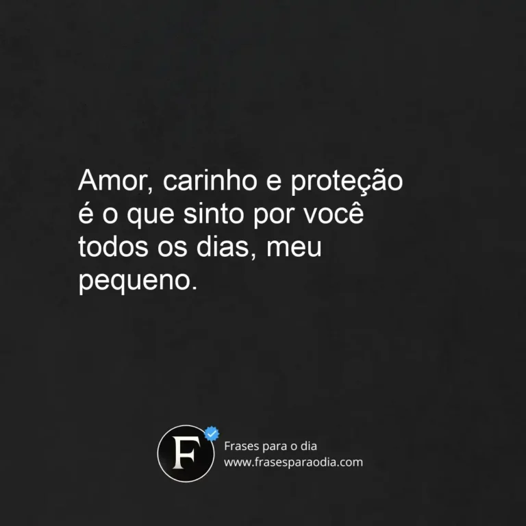 Frases para filho pequeno