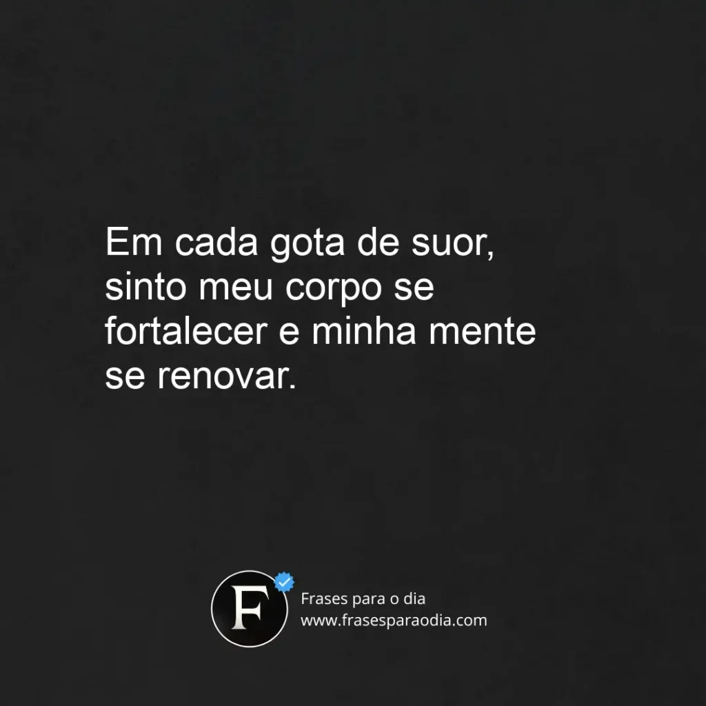 Frases para foto na academia