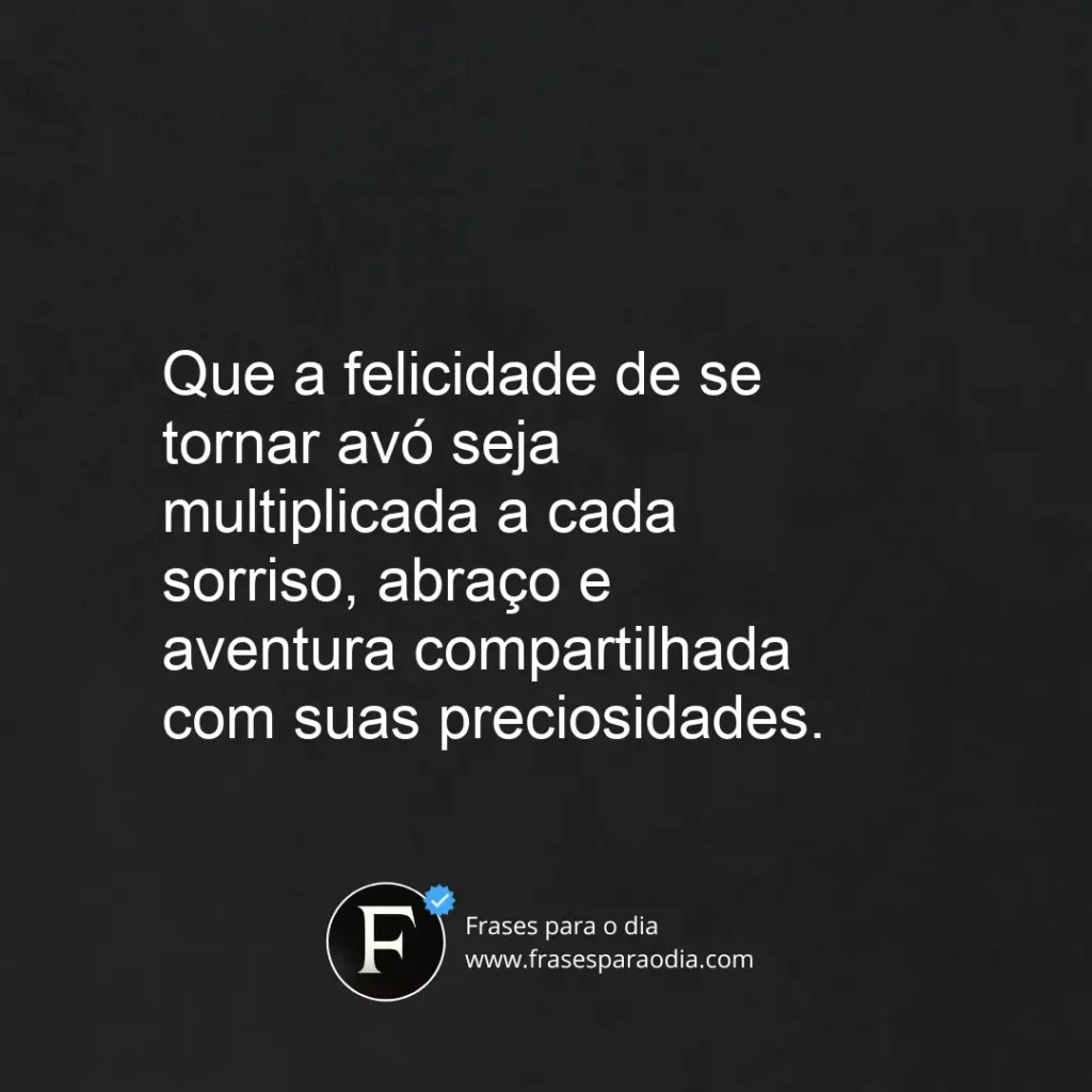 Frases para futura vovó