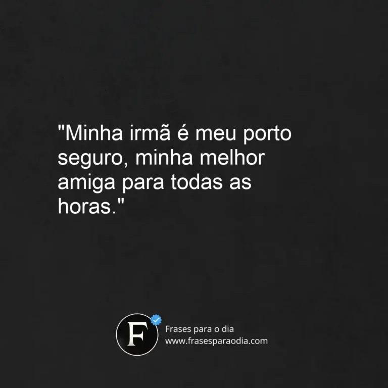 Frases para irmã