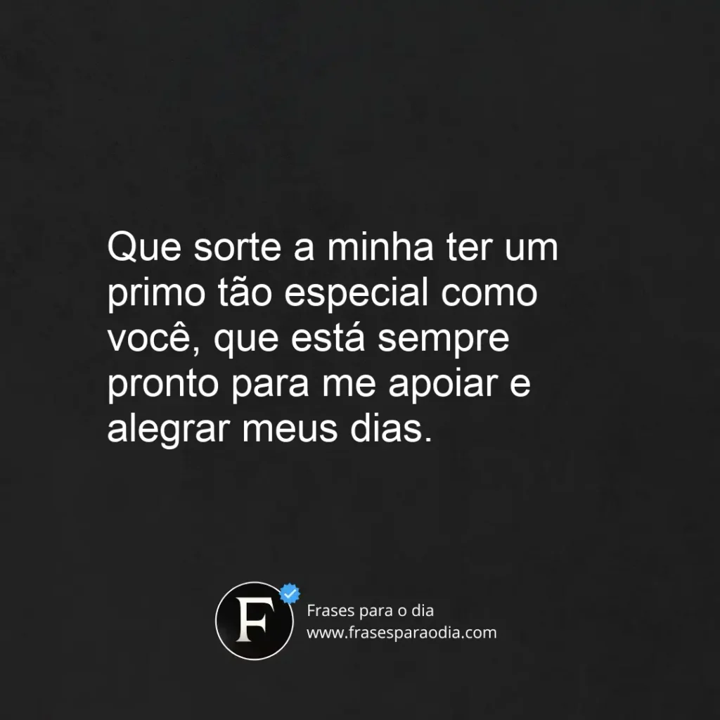 Frases para primo