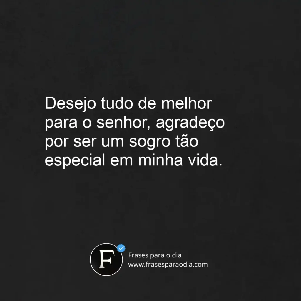 Frases para sogro