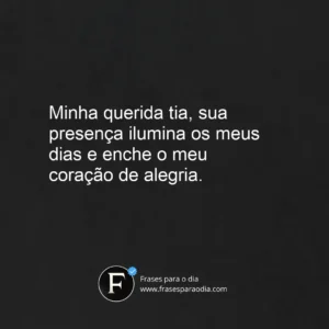 Frases para tia especial