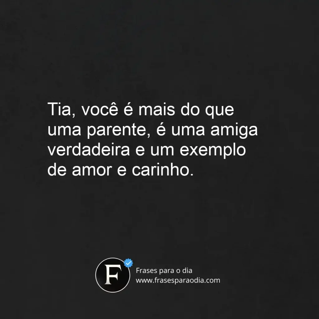Frases para tia especial