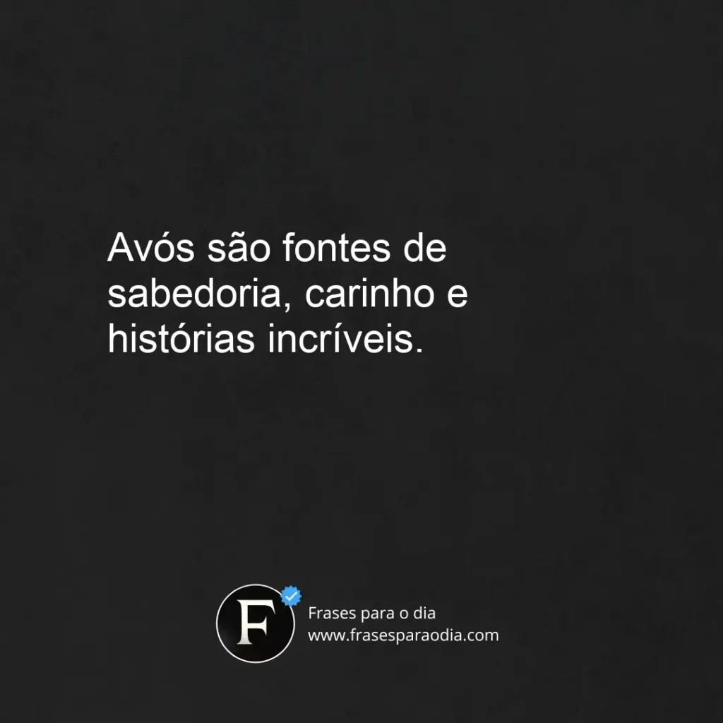Frases sobre avos