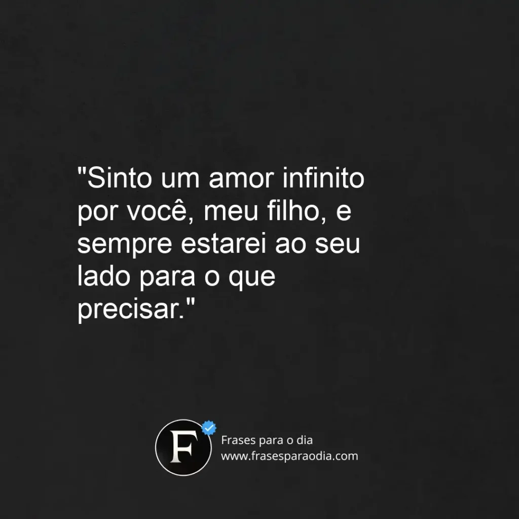 Frases curtas para filho