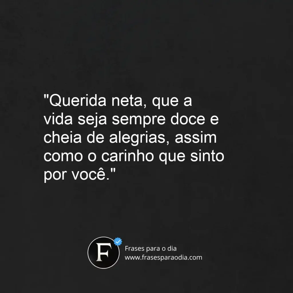 Frases de avo para neta
