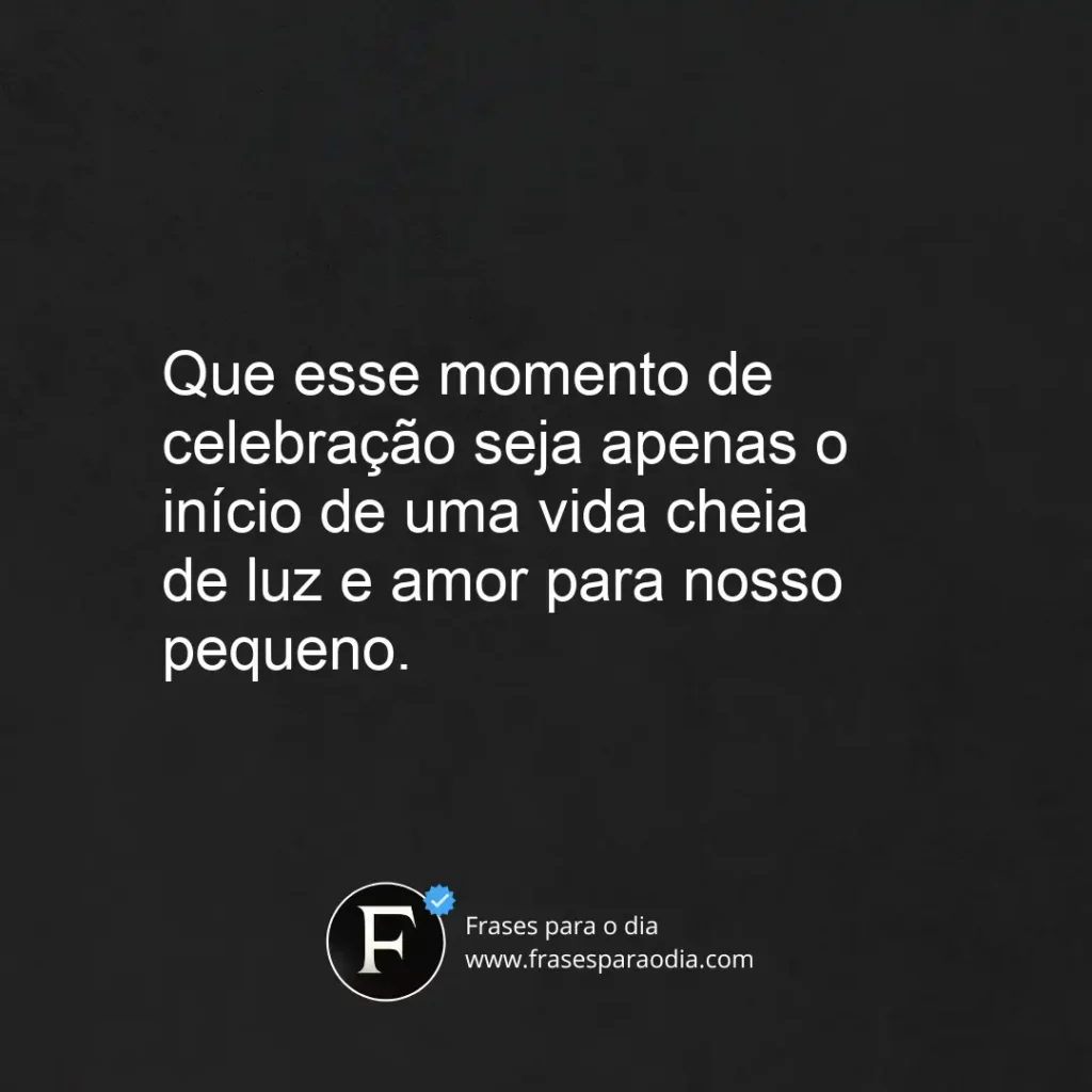 Frases de batizado para filho