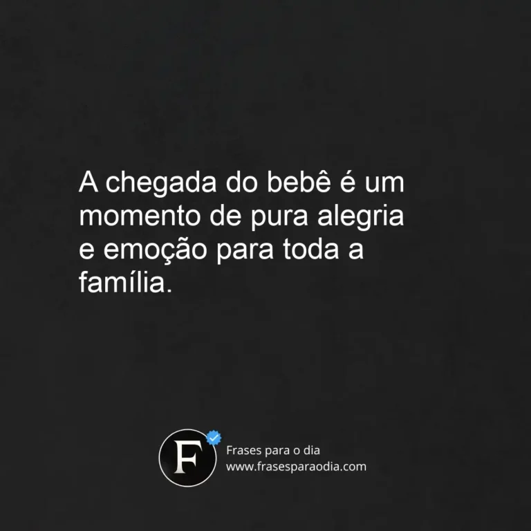 Frases de boas vindas para bebe