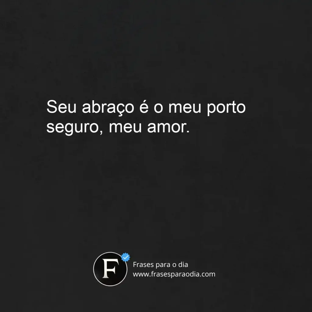 Frases de carinho para marido