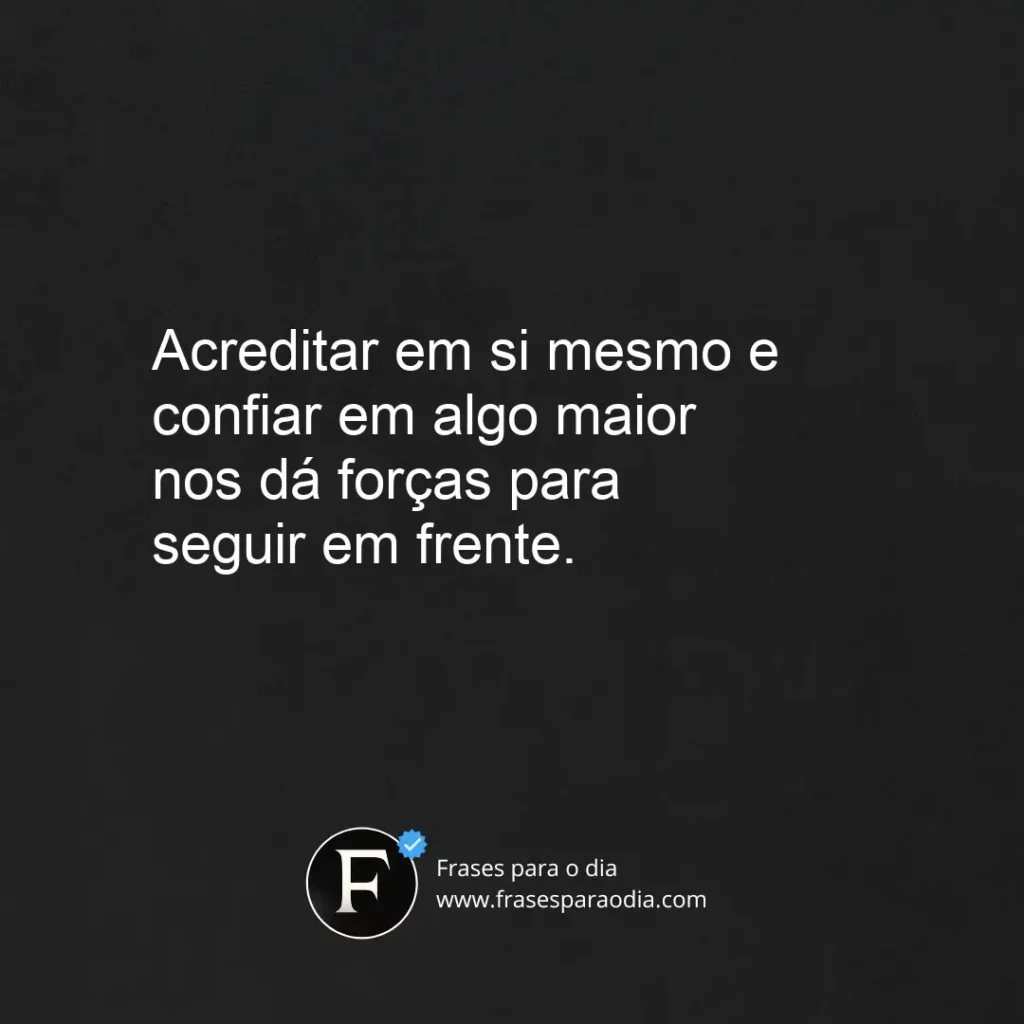 Frases de coragem e fe