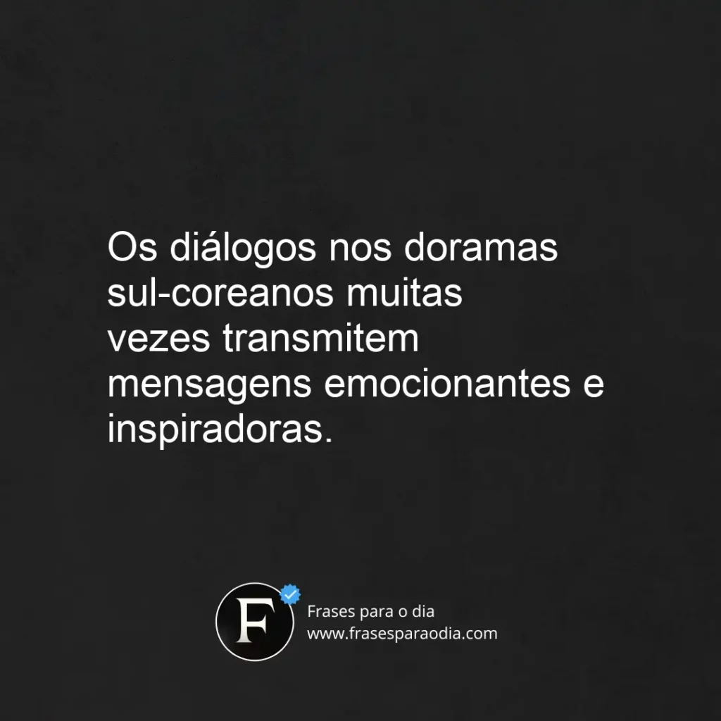 Frases de doramas