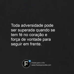 Frases de fe e forca