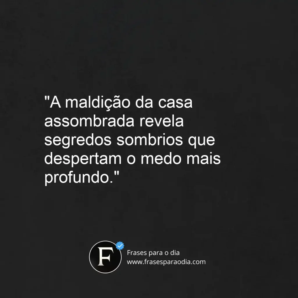 Frases de filmês de terror
