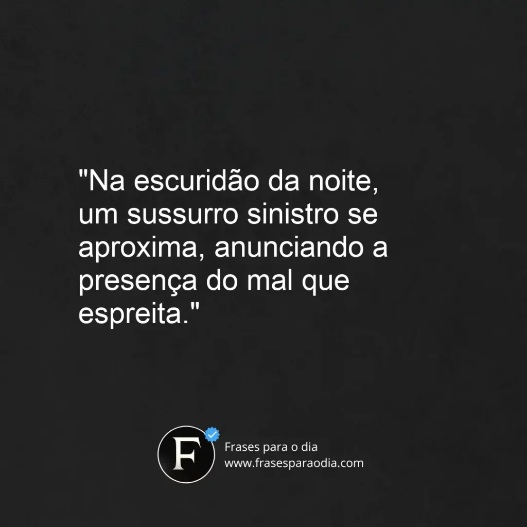 Frases de filmês de terror