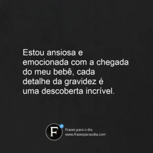 Frases de gravidas de primeira viagem