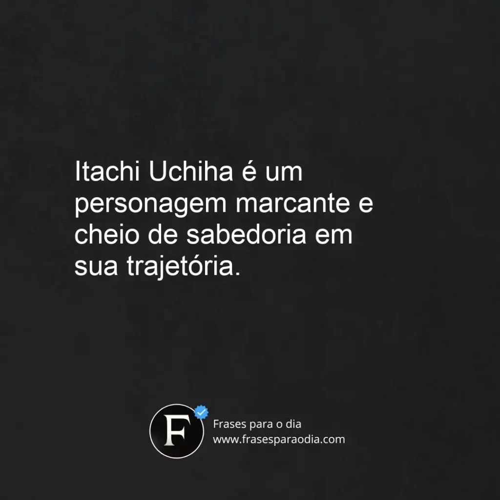 Frases de itachi