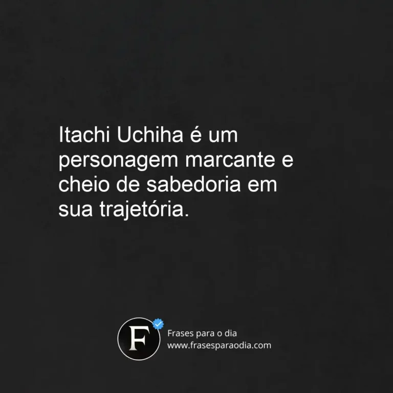 Frases de itachi