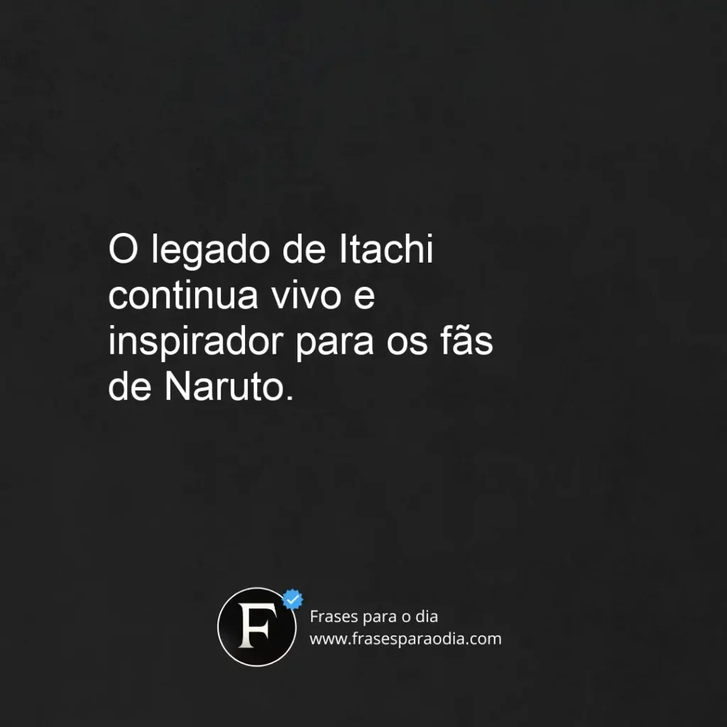 Frases de itachi