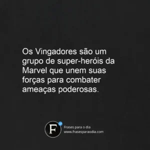 Frases de os vingadores