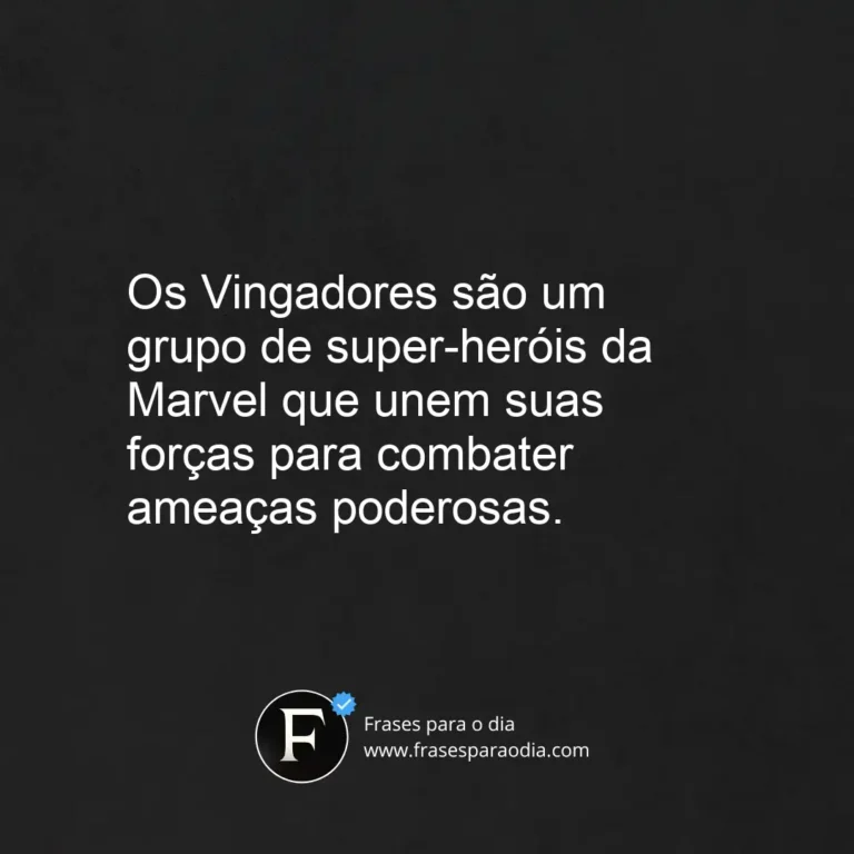 Frases de os vingadores