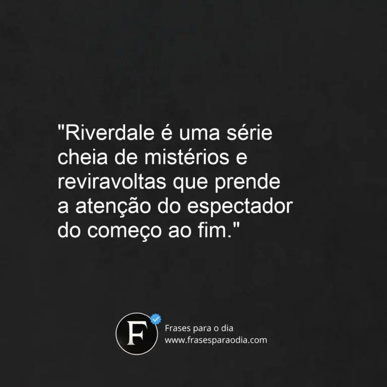 Frases de riverdale