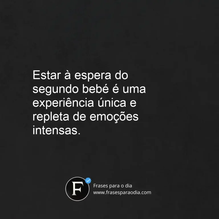 Frases de segunda gravidez