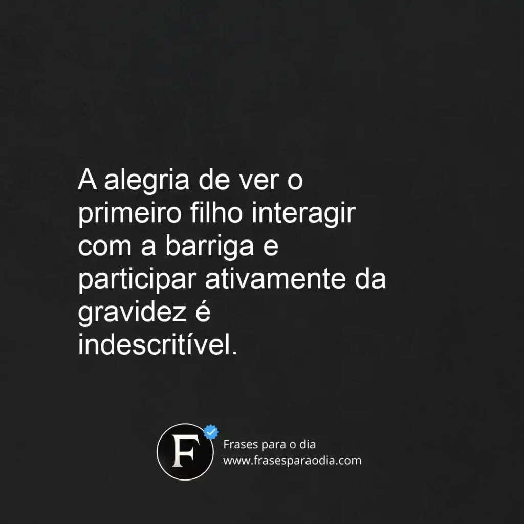 Frases de segunda gravidez