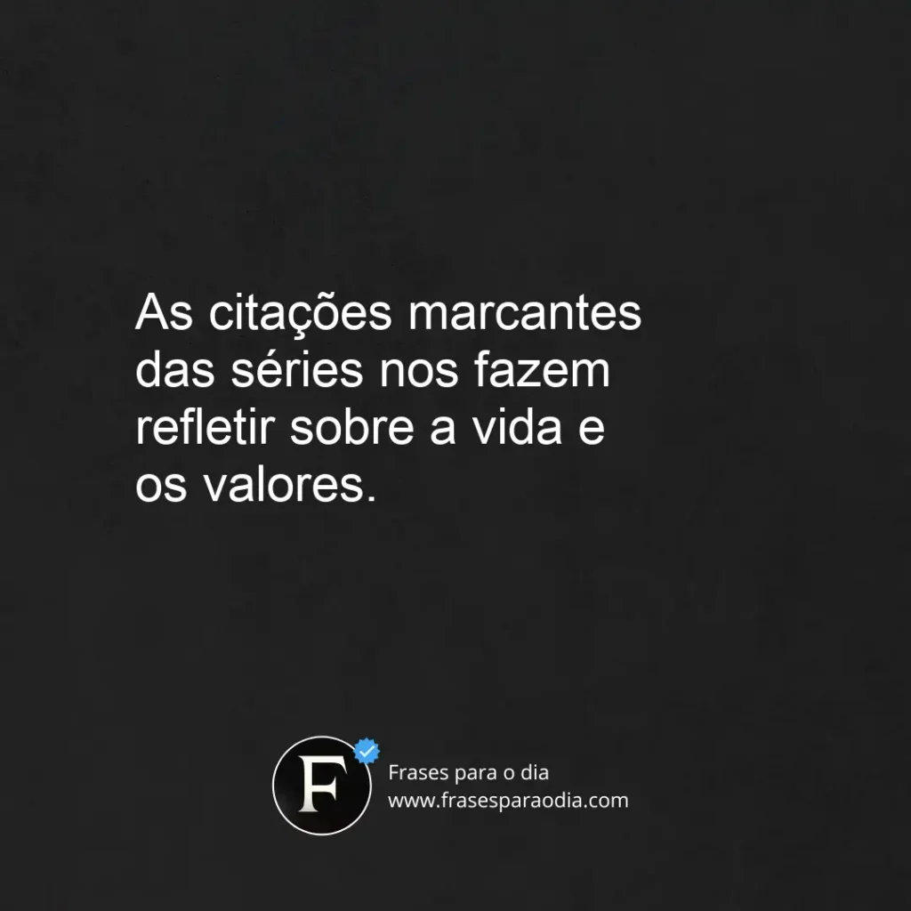 Frases de series
