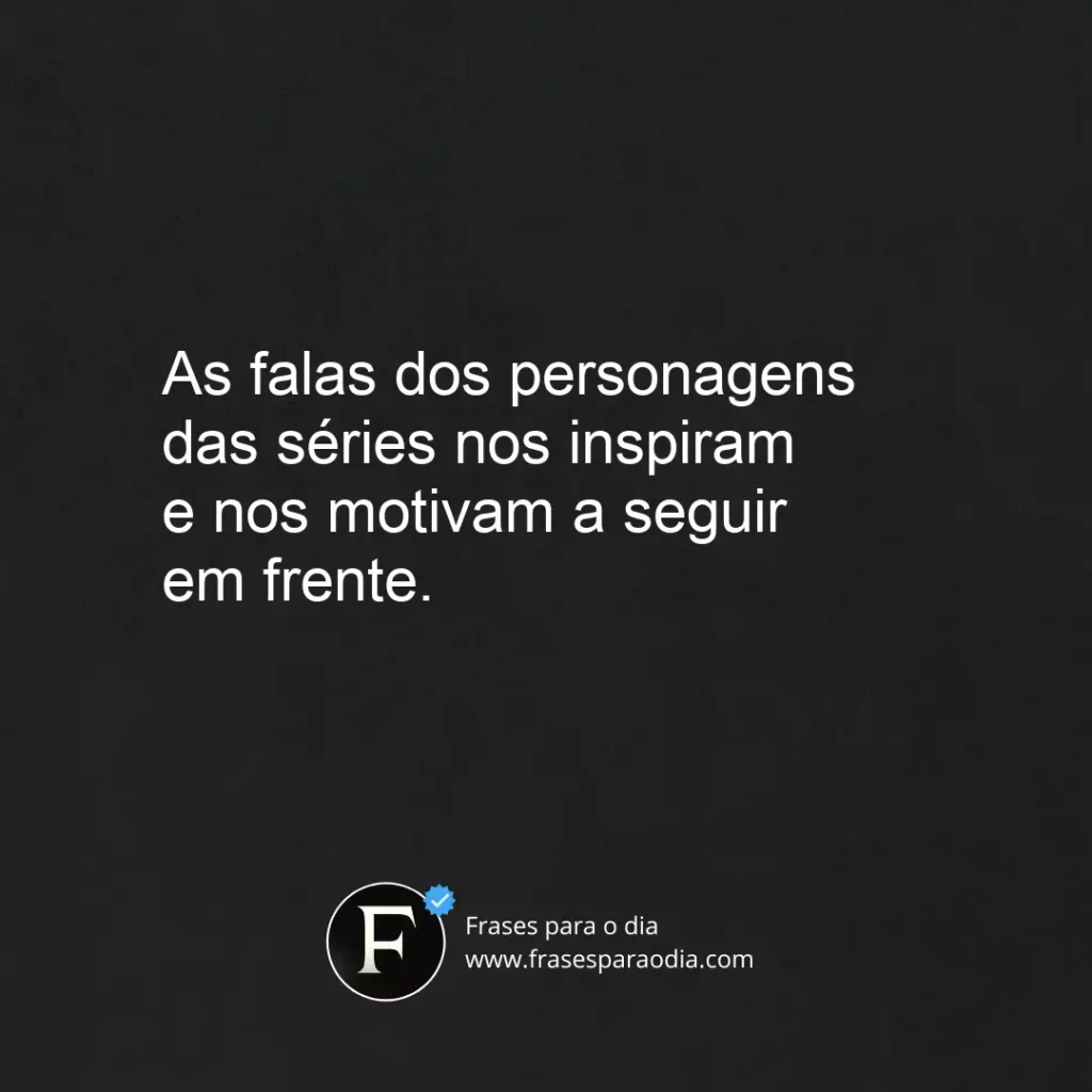 Frases de series
