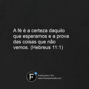 Frases de versiculos sobre fe