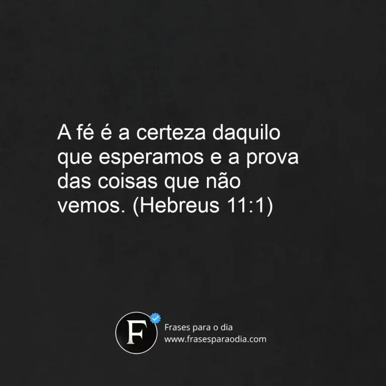Frases de versiculos sobre fe