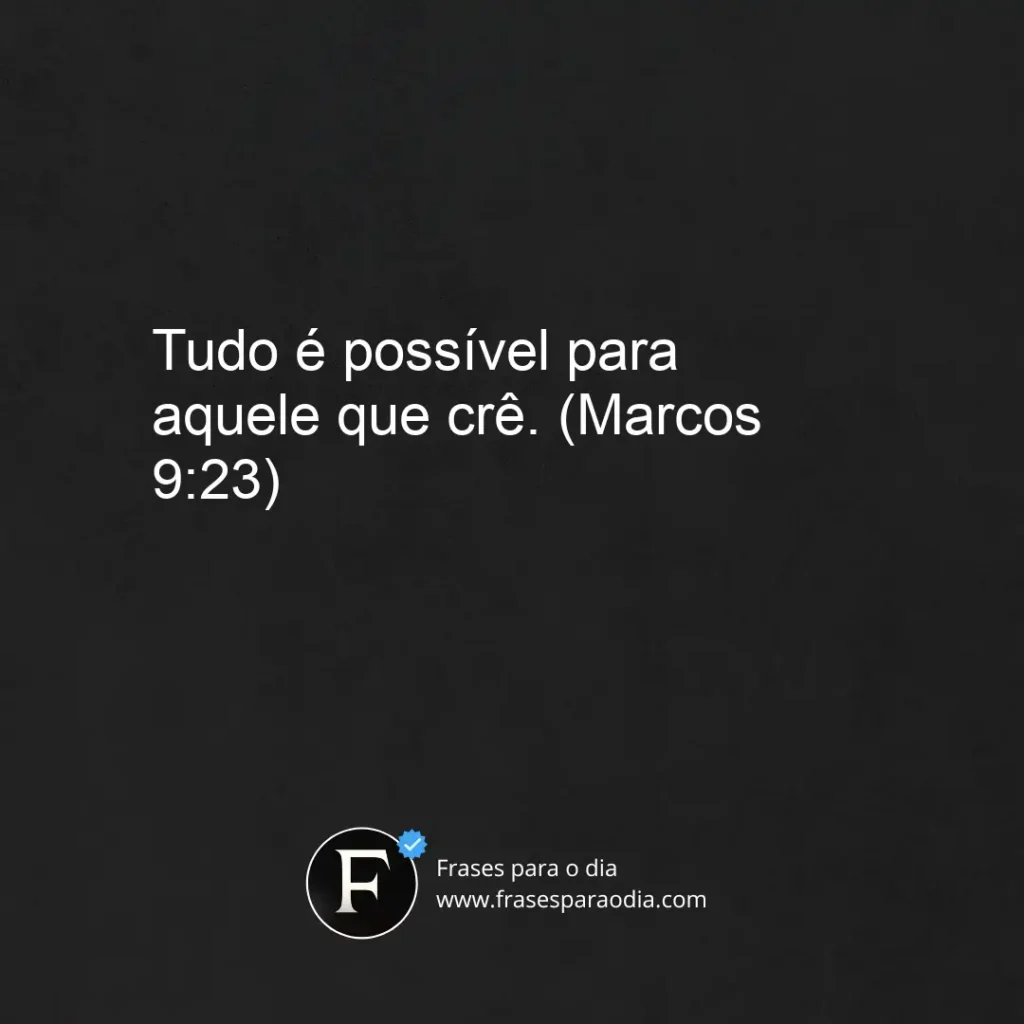 Frases de versiculos sobre fe