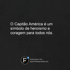 Frases do capitão america