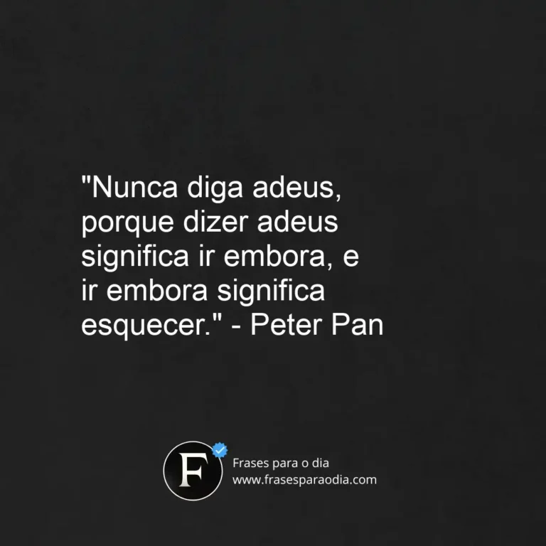 Frases do peter pan