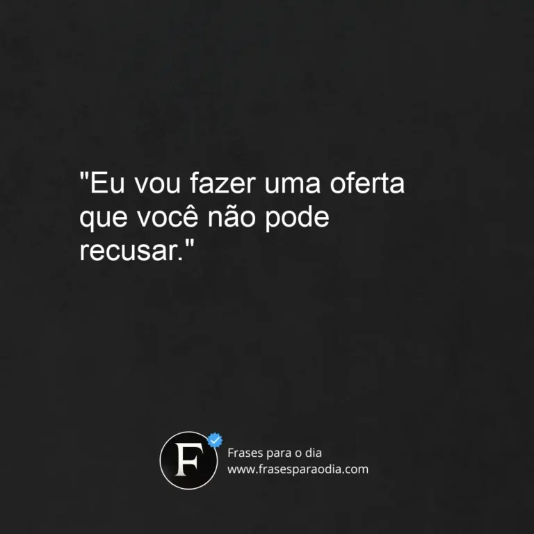 Frases o poderoso chefão
