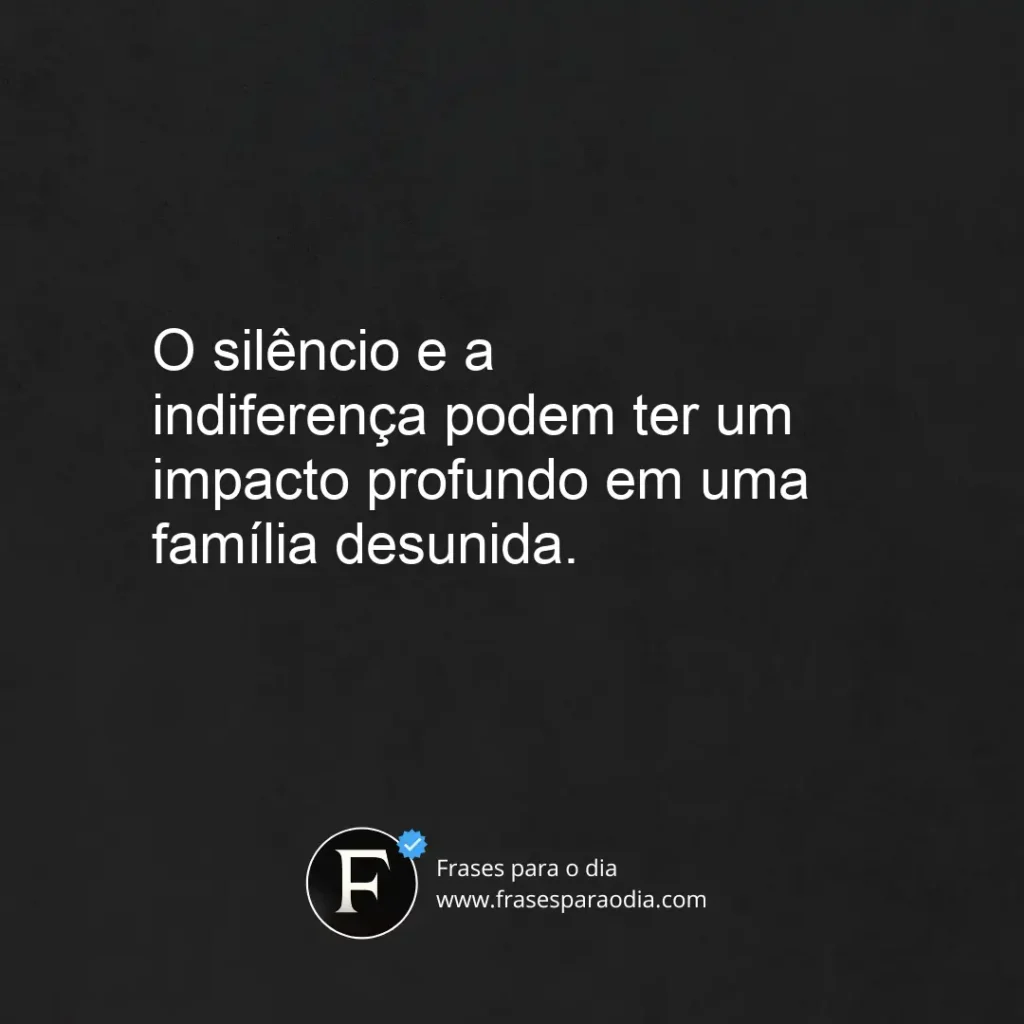 Frases para familia desunida