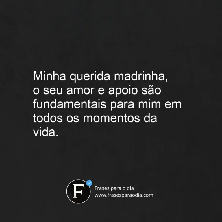 Frases para madrinha
