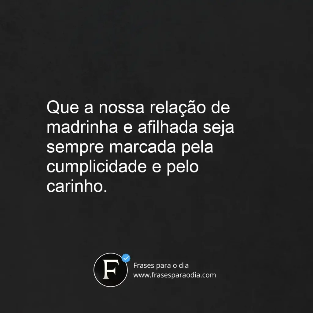 Frases para madrinha