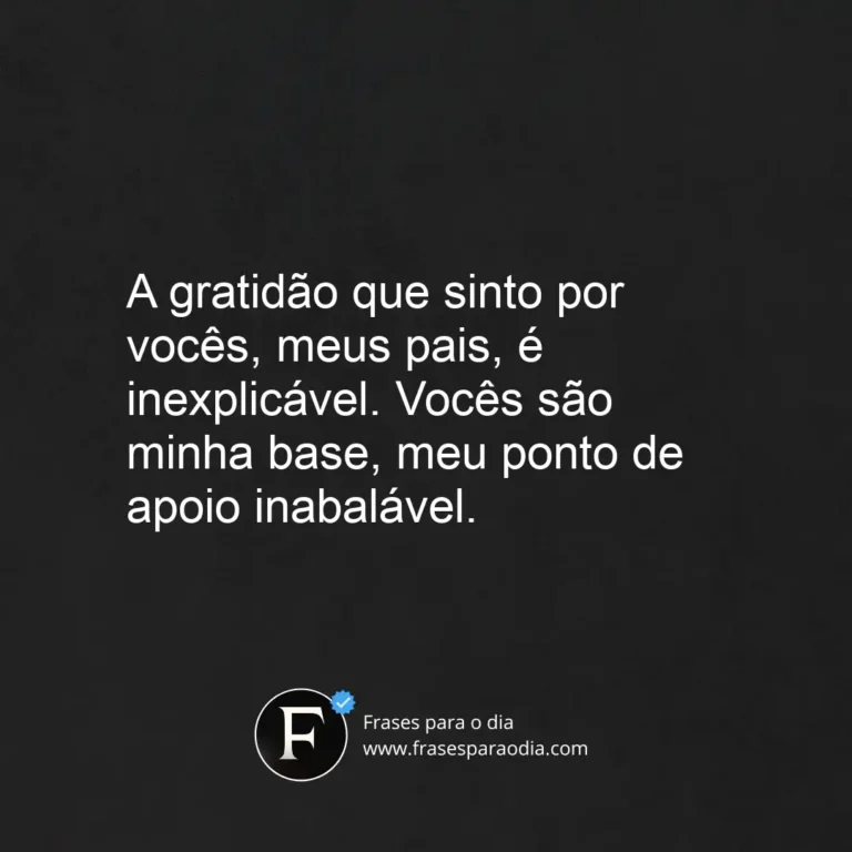 Frases para pai e mãe