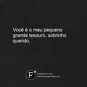 Frases para sobrinho querido