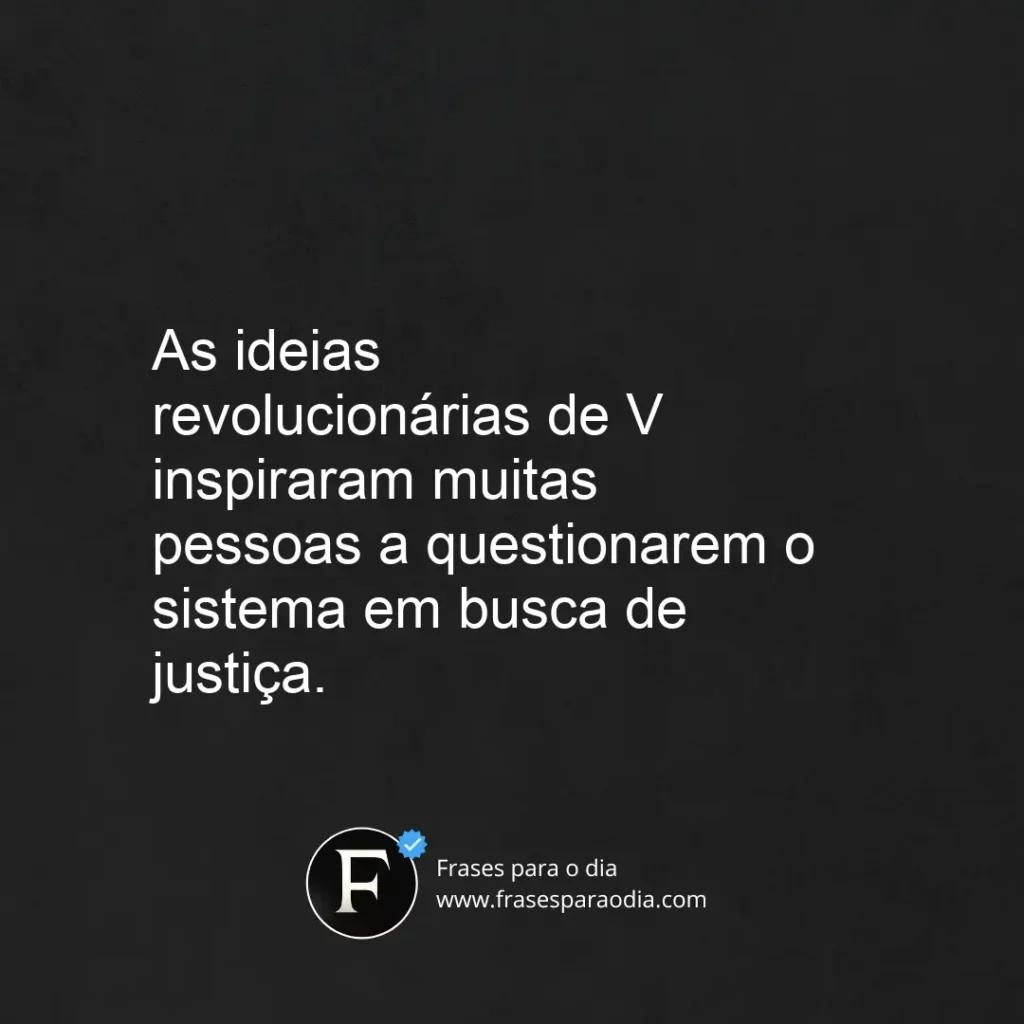 Frases v de vingança