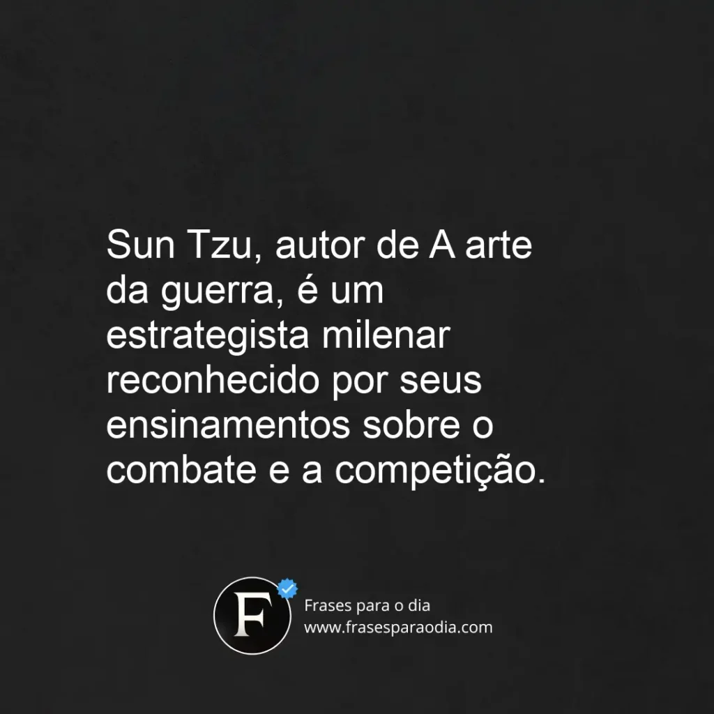 Frases de a arte da guerra