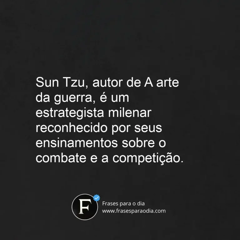 Frases de a arte da guerra