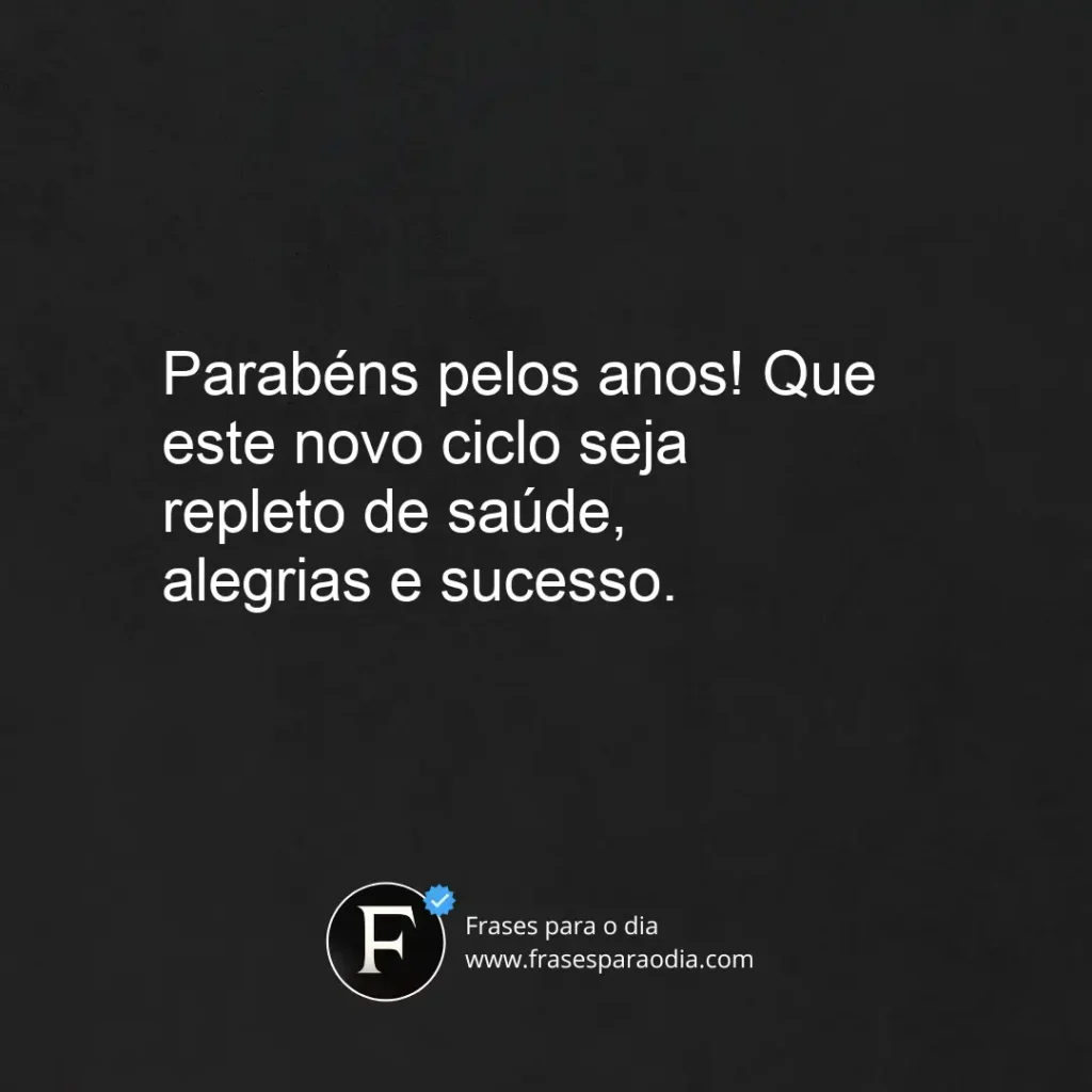 Frases de aniversario de 41 anos