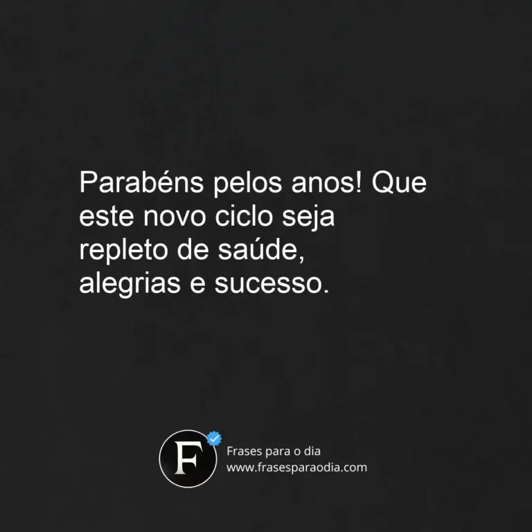 Frases de aniversario de 41 anos