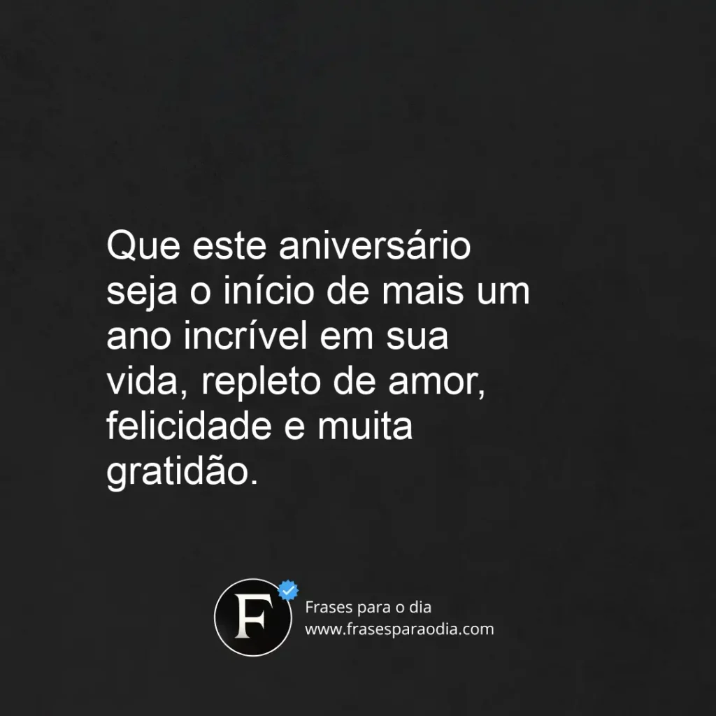 Frases de aniversario de 41 anos